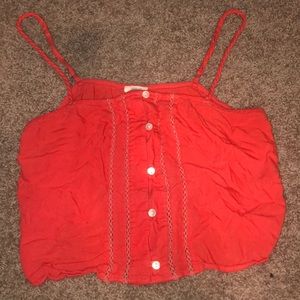 aerie flowy crop top